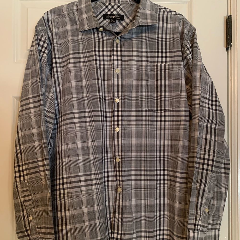 Pronto Uomo Mens Button Down Shirt size XXL